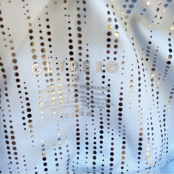 NWT GLYDER Sultry Legging In Ice Blue-Silver Medium - Picture 3 of 13